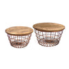 Salontafel set Havana koper (2 stuks)