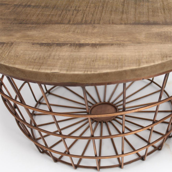 Salontafel set Havana koper (2 stuks)