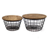 Salontafel set Havana zwart (2 stuks)