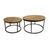 Salontafel set Otis zwart  (2 stuks)