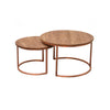 Salontafel set Bronx koper (2 stuks)