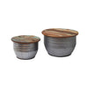 Salontafel set Toronto zilver (2 stuks)