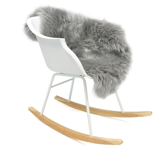 Scandinavische Design schommelstoel Miami wit