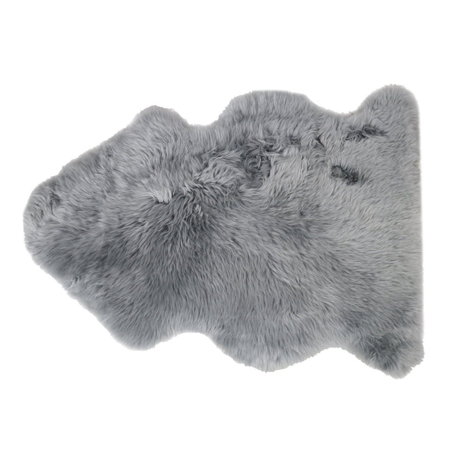 Schapenvacht grijs lam vel sheepskin