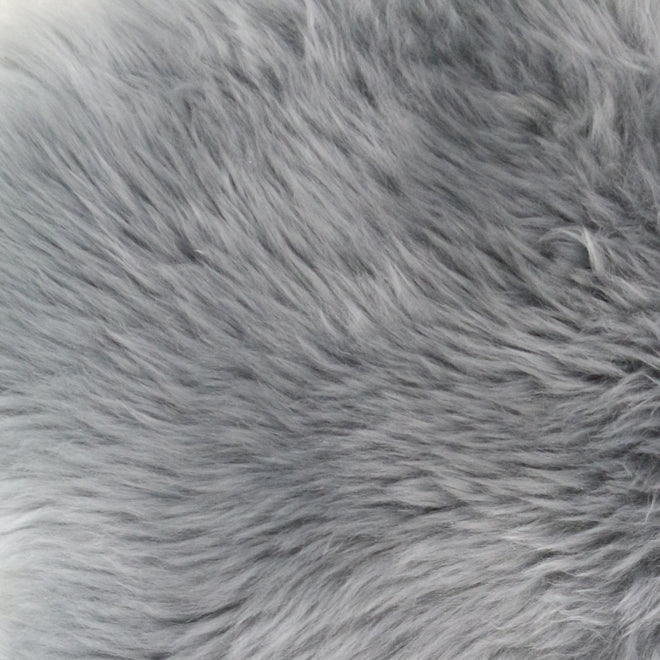 Schapenvacht grijs lam vel sheepskin