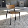 Eetkamerstoel School Chair Vintage hout